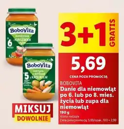 Lidl Warzywa w potrawce z królikiem Bobovita oferta