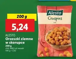 Lidl Orzechy ziemne w cieście wasabi Alesto oferta