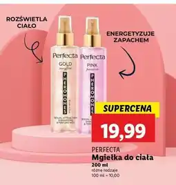 Lidl Mgiełka rozświetlająca pink passion Perfecta Pheromones Active oferta