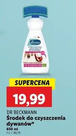 Lidl Środek czyszcząco-odplamiający do dywanów i tapicerek Dr. Beckmann oferta