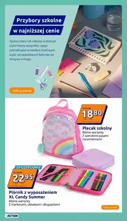 Action Plecak szkolny oferta