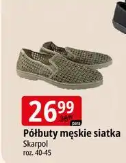 E.Leclerc Półbuty męskie siatka 40-45 Skarpol oferta