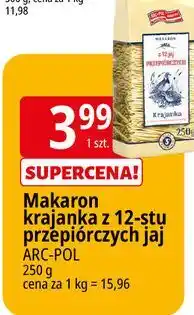 E.Leclerc Makaron krajanka z 12 przepiórczych jaj Arc-Pol Czaniec oferta
