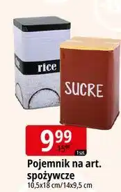 E.Leclerc Pojemnik na artykuły spożywcze 14 x 9.5 cm oferta