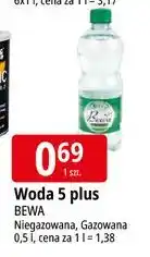 E.Leclerc Woda niegazowana 5 Plus Bewa oferta