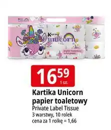 E.Leclerc Papier toaletowy unicorn Kartika oferta