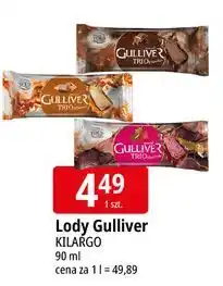 E.Leclerc Lód raspberry Augusto Gulliver Trio oferta
