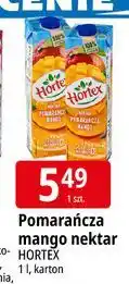 E.Leclerc Nektar pomarańcza mango Hortex oferta