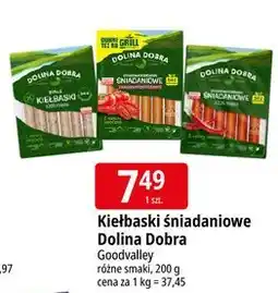 E.Leclerc Kiełbaski śniadaniowe Dolina Dobra oferta