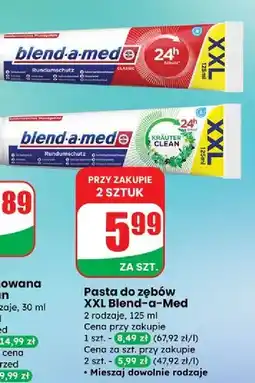 Dino Pasta do zębów classic Blend-A-Med 3D White oferta