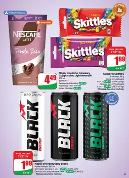 Dino Napój triple zero Nescafe Latte oferta