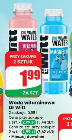 Dino Napój witaminy i minerały Dr Witt Vitamin Water oferta