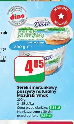 Dino Serek puszysty naturalny Mazurski Smak oferta