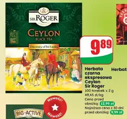 Dino Herbata ceylon black tea Sir Roger oferta