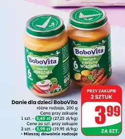 Dino Warzywa z delikatna wołowiną Bobovita oferta