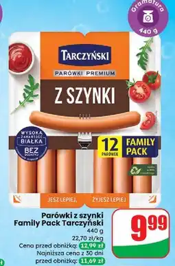 Dino Parówki z szynki Tarczyński oferta
