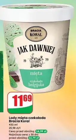 Dino Lody miętowe z czekoladą Bracia Koral Jak Dawniej oferta