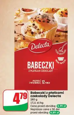 Dino Babeczki nadziewane płatkami czekolady Delecta oferta