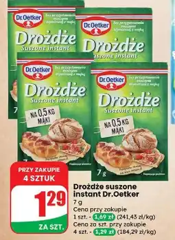Dino Drożdże instant Dr. Oetker oferta