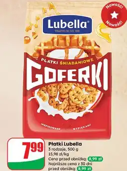 Dino Płatki goferki Lubella oferta