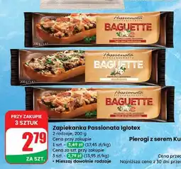Dino Zapiekanka z szynką i pieczarkami Iglotex Bistro oferta