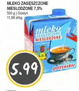 Słoneczko Mleko zagęszczone niesłodzone oferta