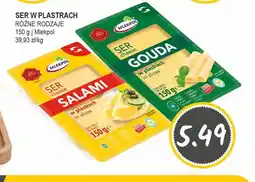 Słoneczko Ser w plastrach Mlekpol oferta