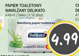 Słoneczko Papier toaletowy nawilżany Delikato oferta