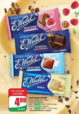 Dino Czekolada Wedel gorzka espresso E.Wedel oferta