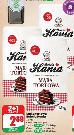 Dino Mąka tortowa Babcia Hania 2+1 GRATIS oferta