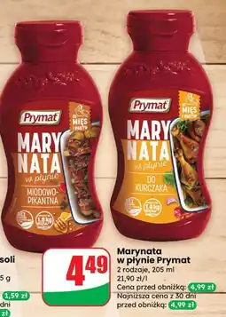 Dino Marynata w płynie Prymat miodowo-pikantna oferta