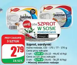 Dino Szprot, różne rodzaje Graal oferta