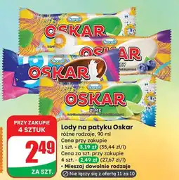 Dino Lody na patyku Oskar, różne rodzaje Koral oferta