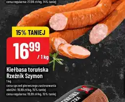 Polomarket Kiełbasa toruńska Rzeźnik Szymon oferta