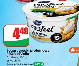 Dino Jogurt grecki proteinowy PROfeel brzoskwinia-papaya Valio oferta
