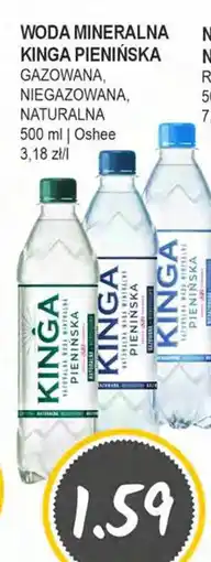 Słoneczko Woda mineralna Kinga Pienińska oferta