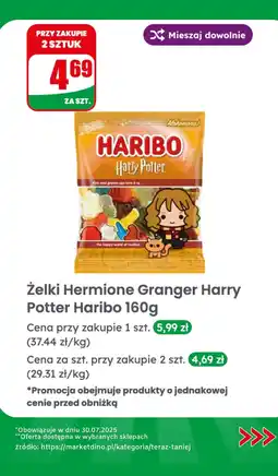 Dino Żelki Hermione Granger Harry Potter Haribo oferta