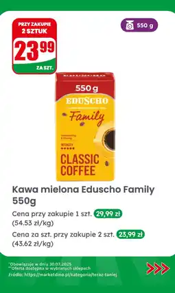 Dino Kawa mielona Eduscho Family oferta