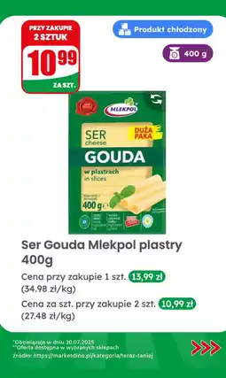 Dino Ser Gouda Mlekpol w plastrach oferta