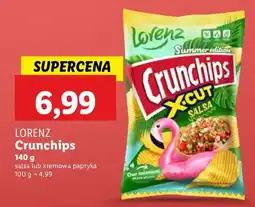 Lidl Chipsy Crunchips salsa Lorenz oferta