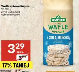 Delikatesy Centrum Wafle ryżowe Kupiec z solą morską oferta