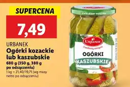 Lidl Ogórki kozackie Urbanek oferta