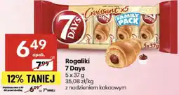 Delikatesy Centrum Rogaliki 7 Days z nadzieniem kakaowym oferta
