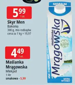 E.Leclerc Maślanka Mrągowska Mlekpol oferta