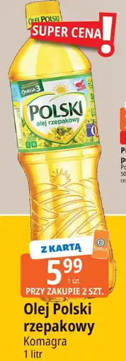 E.Leclerc Olej rzepakowy Polski Komagra oferta