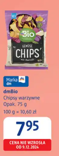 Chipsy warzywne dmBio