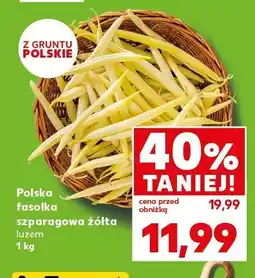 Kaufland Fasolka szparagowa żółta Kaufland oferta