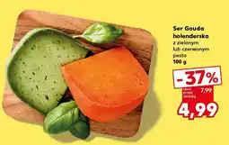 Kaufland Ser Gouda holenderska z czerwonym pesto Kaufland oferta