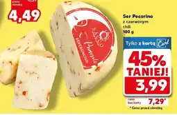 Kaufland Ser Pecorino z czerwonym chili Kaufland oferta
