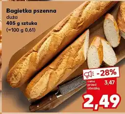 Kaufland Bagietka pszenna duża Kaufland oferta